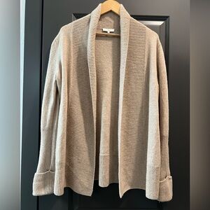 Vince wool and cashmere blend open Cardigan